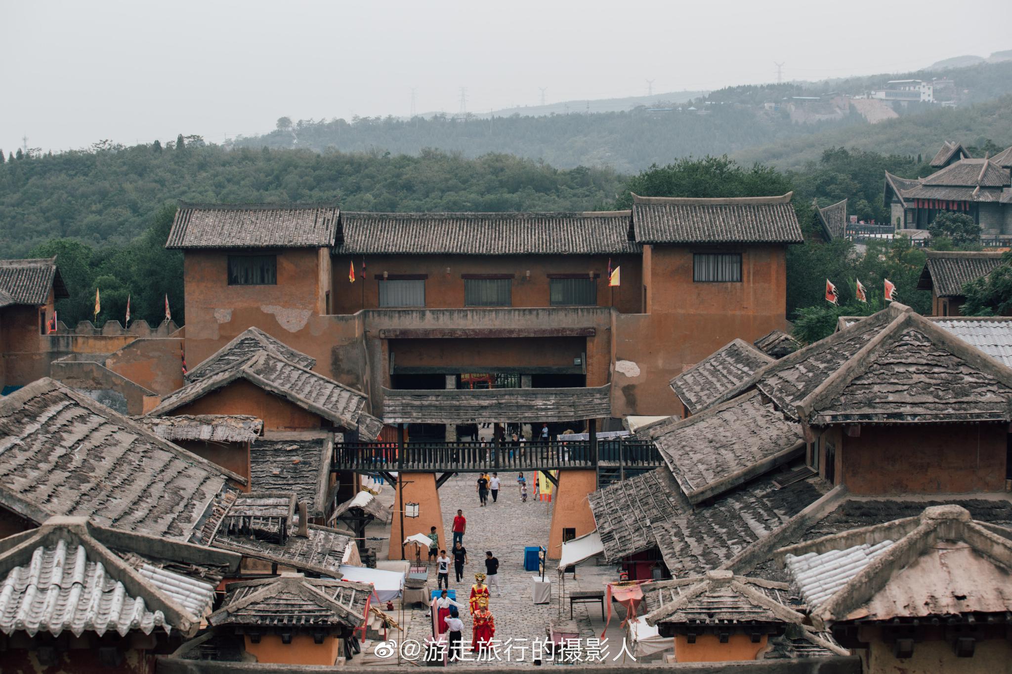 焦作影视城，一组以春秋战国、秦汉