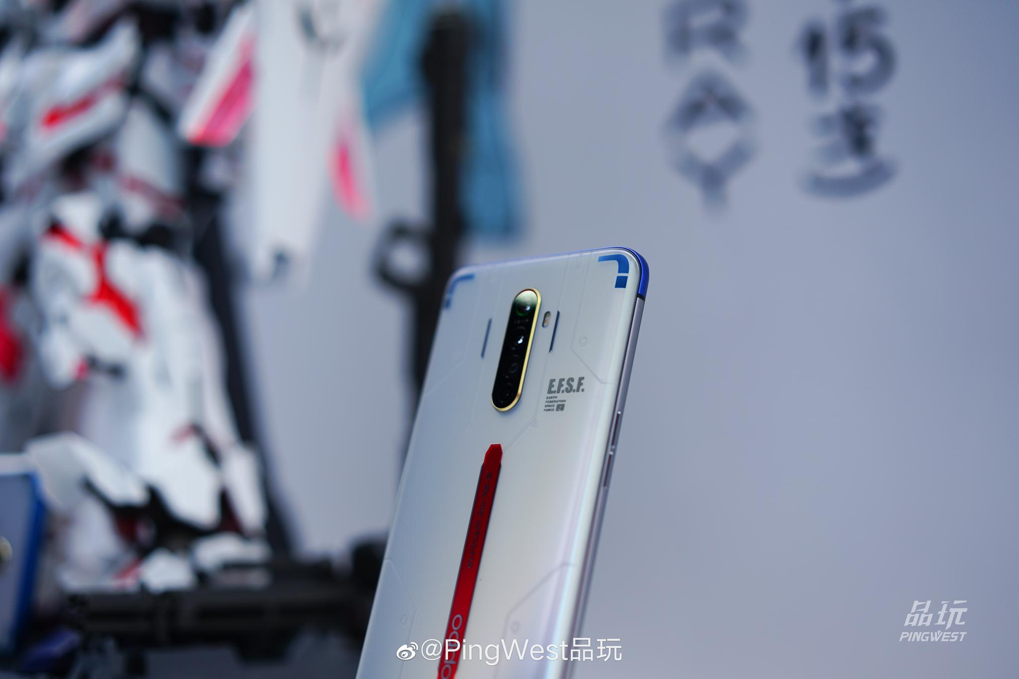 OPPO Reno Ace高达定制版图赏__财经头条