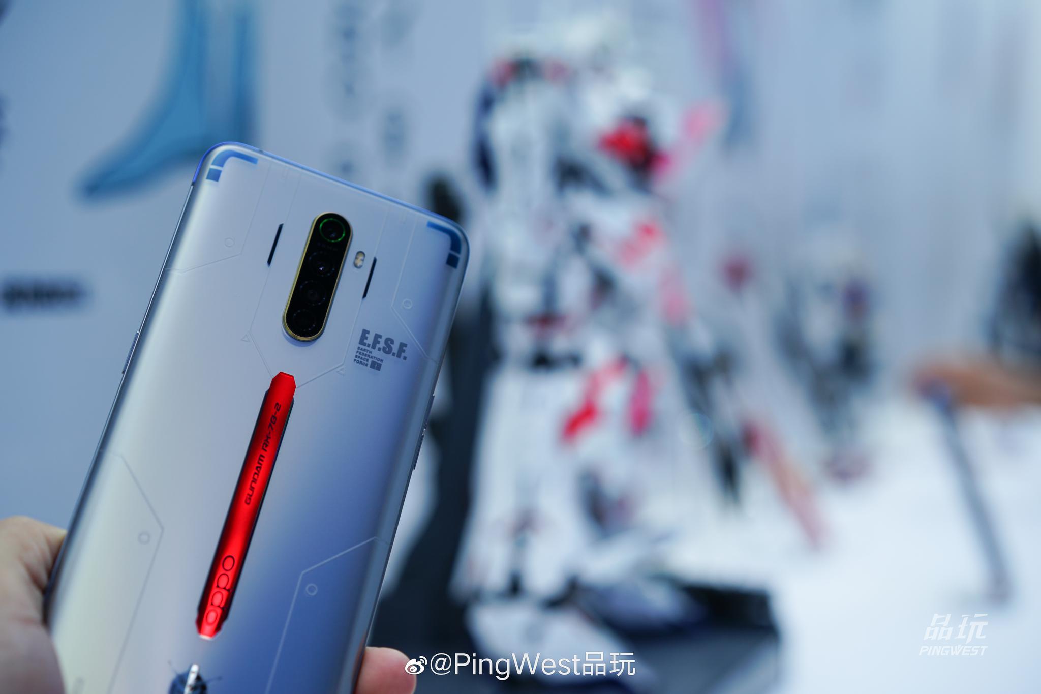 OPPO Reno Ace高达定制版图赏__财经头条