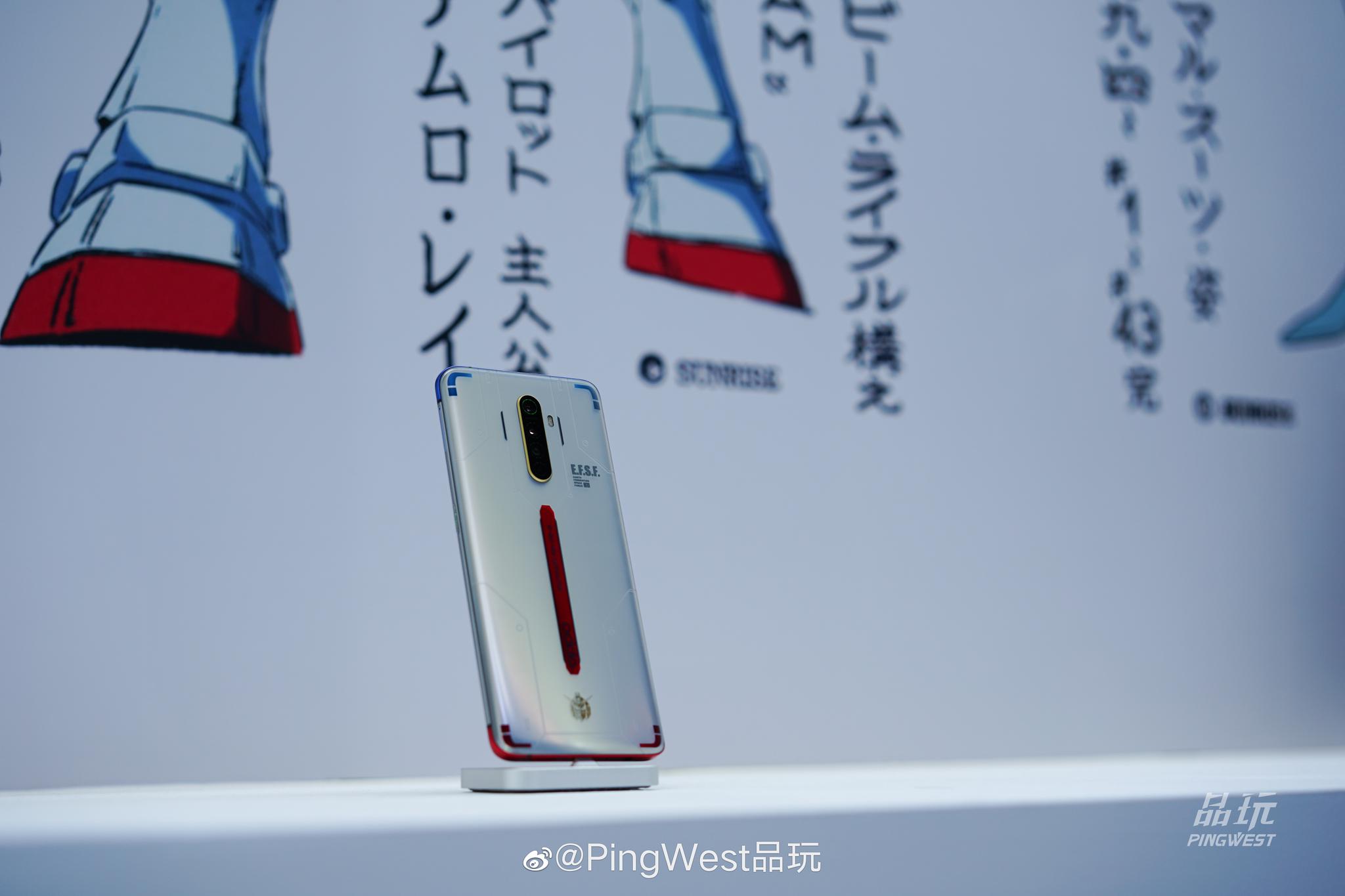 OPPO Reno Ace高达定制版图赏__财经头条