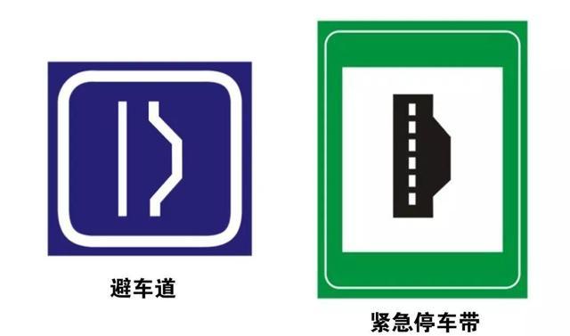 车辆紧急停车分辨方法:看颜色和有无虚线6, t型交叉路口标志和此路不