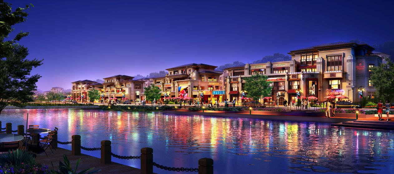 大连龙湖滟澜山水岸商街一席景区现铺即买即用免于等待