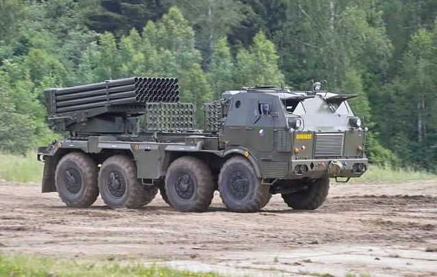 东欧小国的122火箭炮性能更胜冰雹曾经出口几十个国家