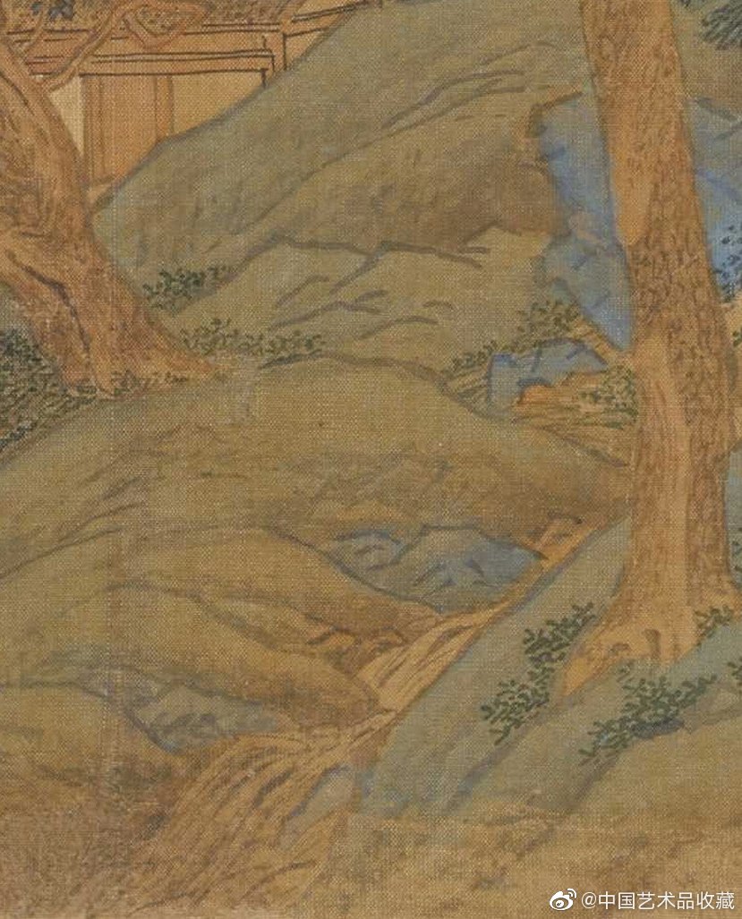 明 仇英 《人物故事图册-高山流水》|俞伯牙|钟子期|高山流水_新浪新闻
