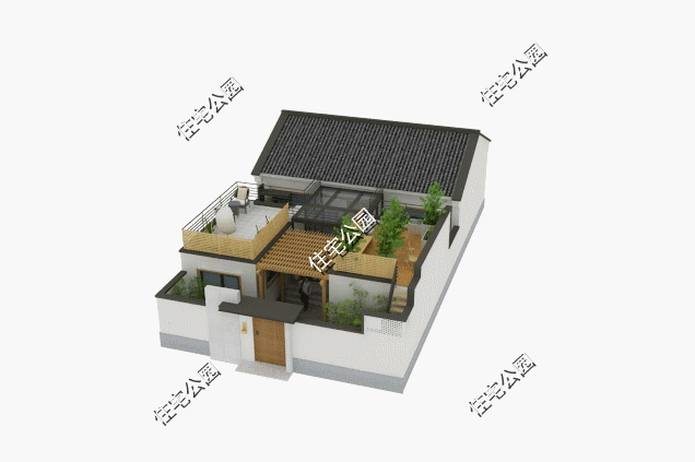 为建养老房,特花30万盖中式小合院,这样的房子才适合家里老人