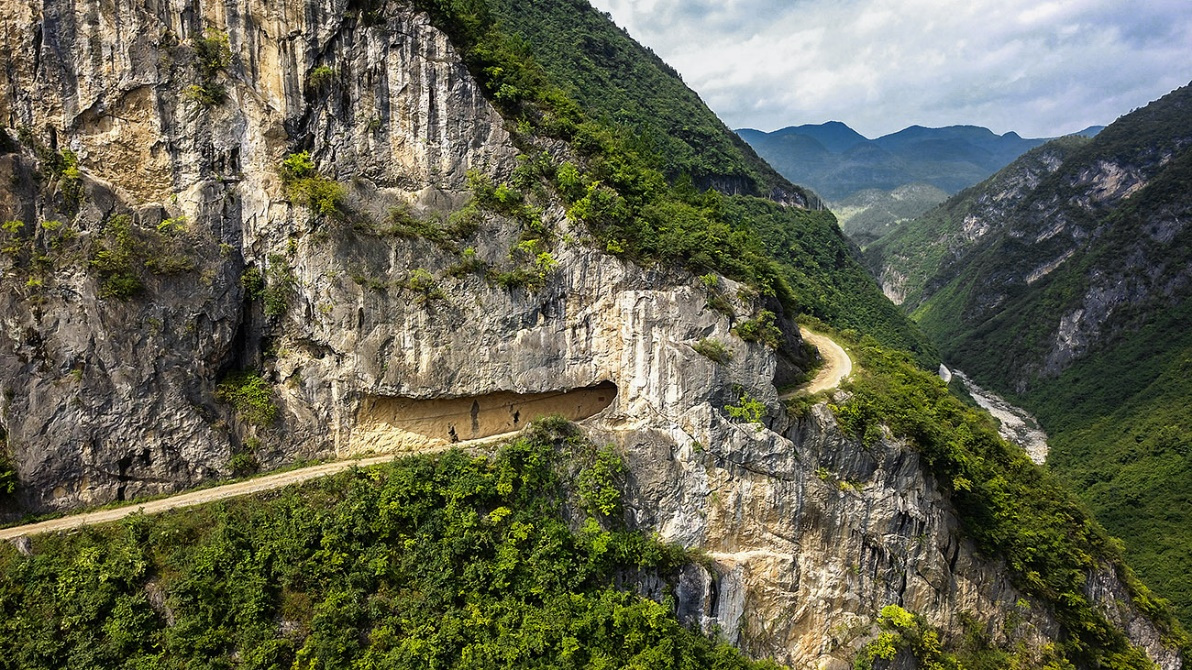 消失的川盐古关被遗忘的龚龙古道