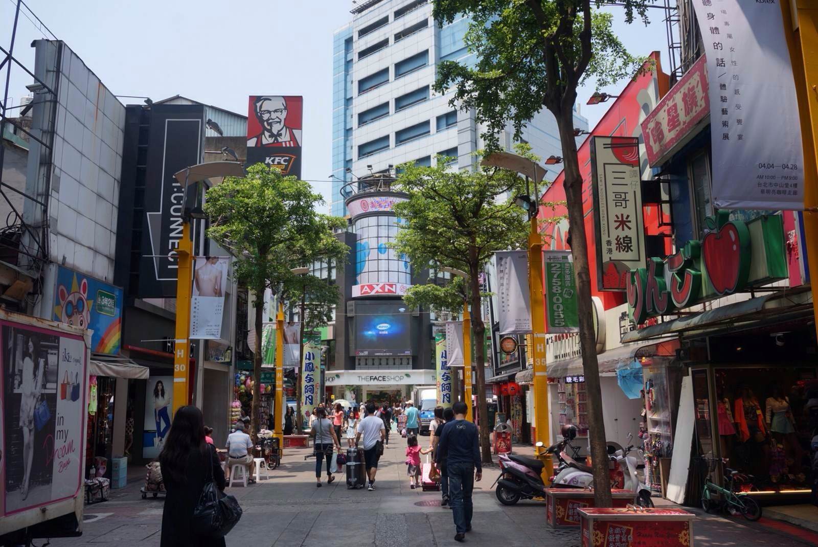 鑑賞:中國頂級步行街之臺灣西門町商業街