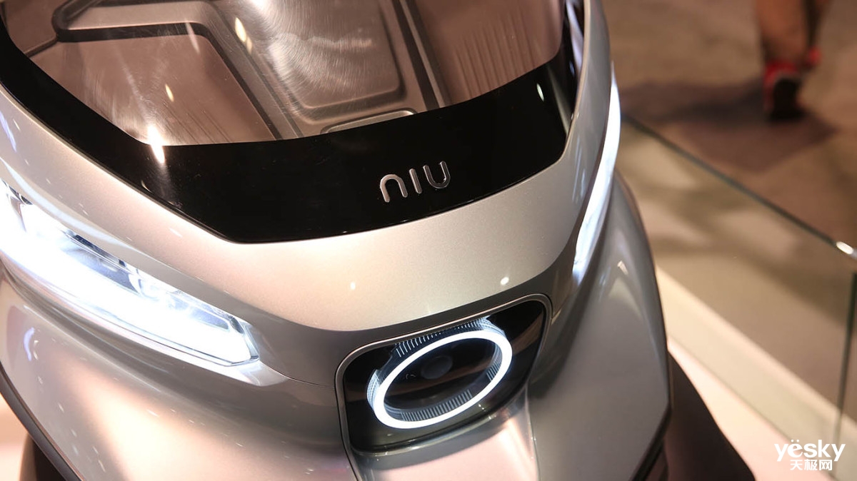 小牛电动首次亮相ces