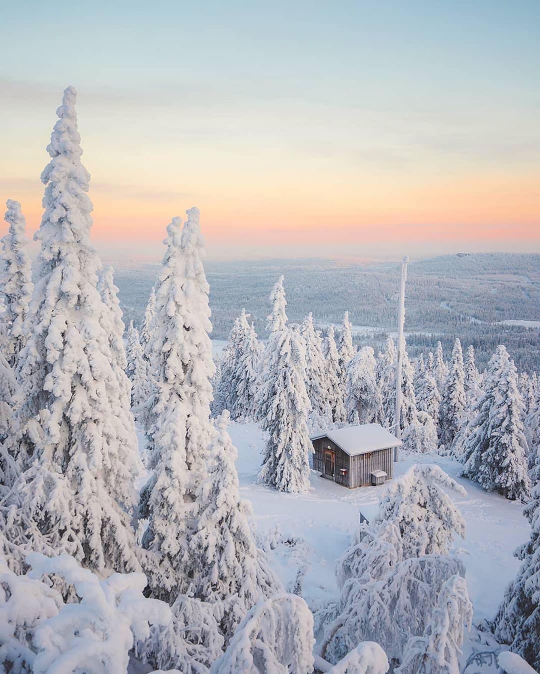 芬兰的冬天7615_高清图集_新浪网