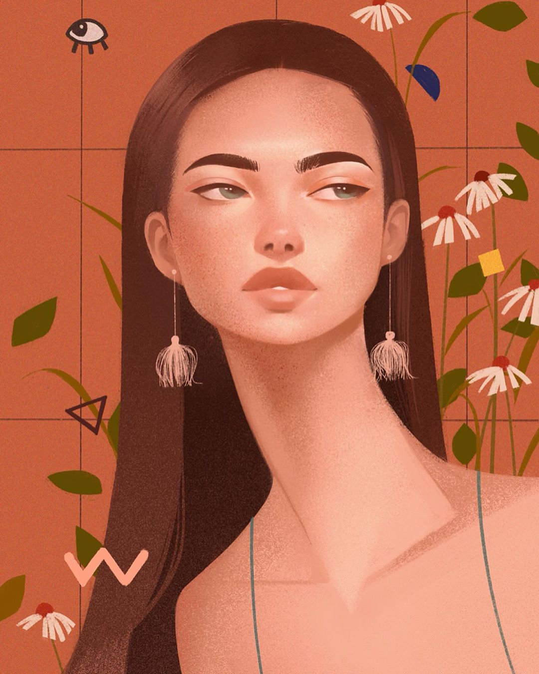 都在插画师janicesung的笔下了|插画师|笔下|构图_新浪新闻