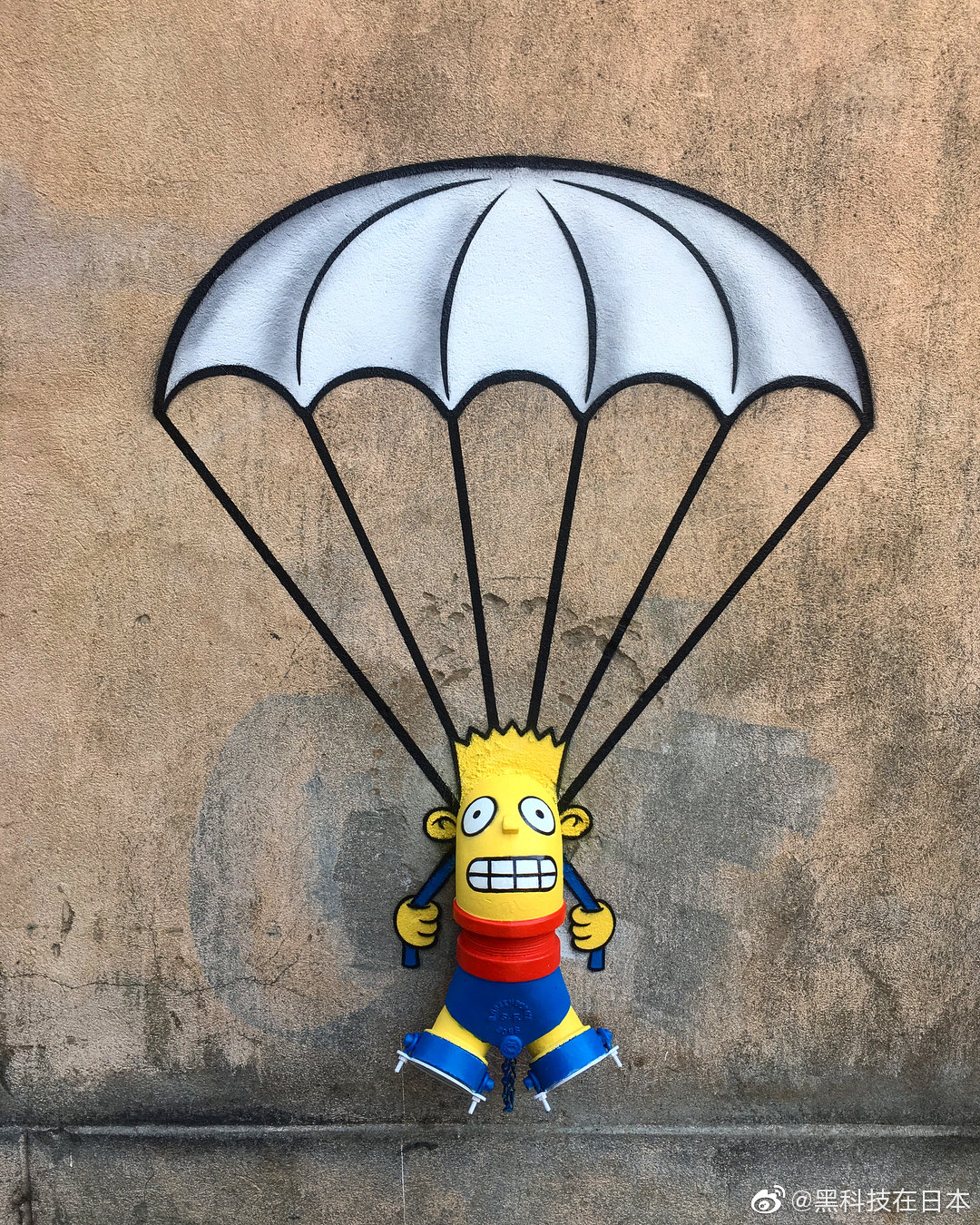 创意街头涂鸦一点都不违和instombobnyc