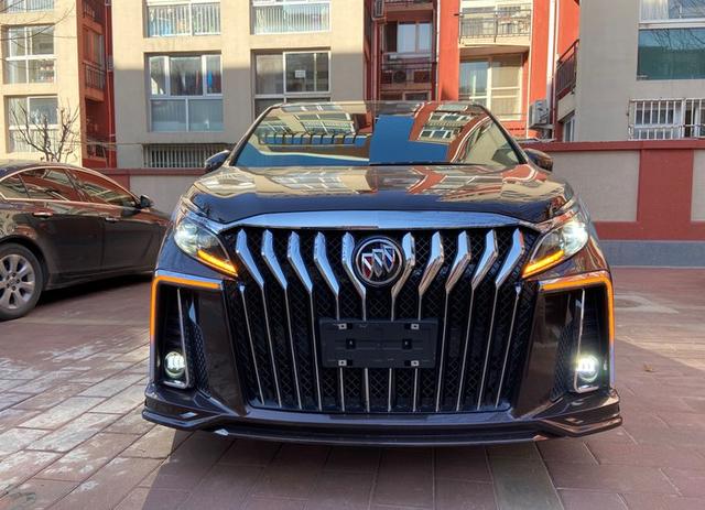 全球限量版紫檀红 雅典娜前脸gl8,改装完成