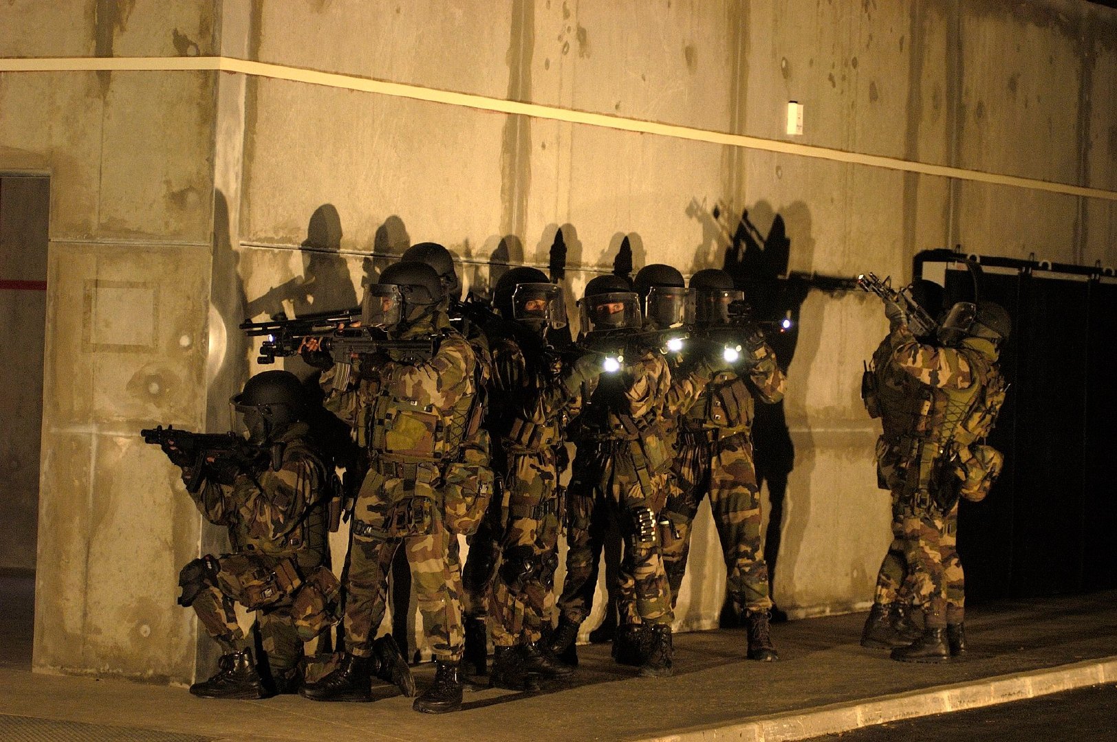 2010年之前的法国海军陆战队第1伞兵团(1er rpima)