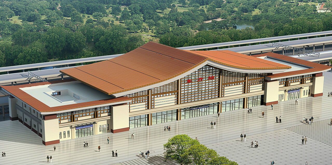 海南西环高铁"最具人气"的火车站——东方站