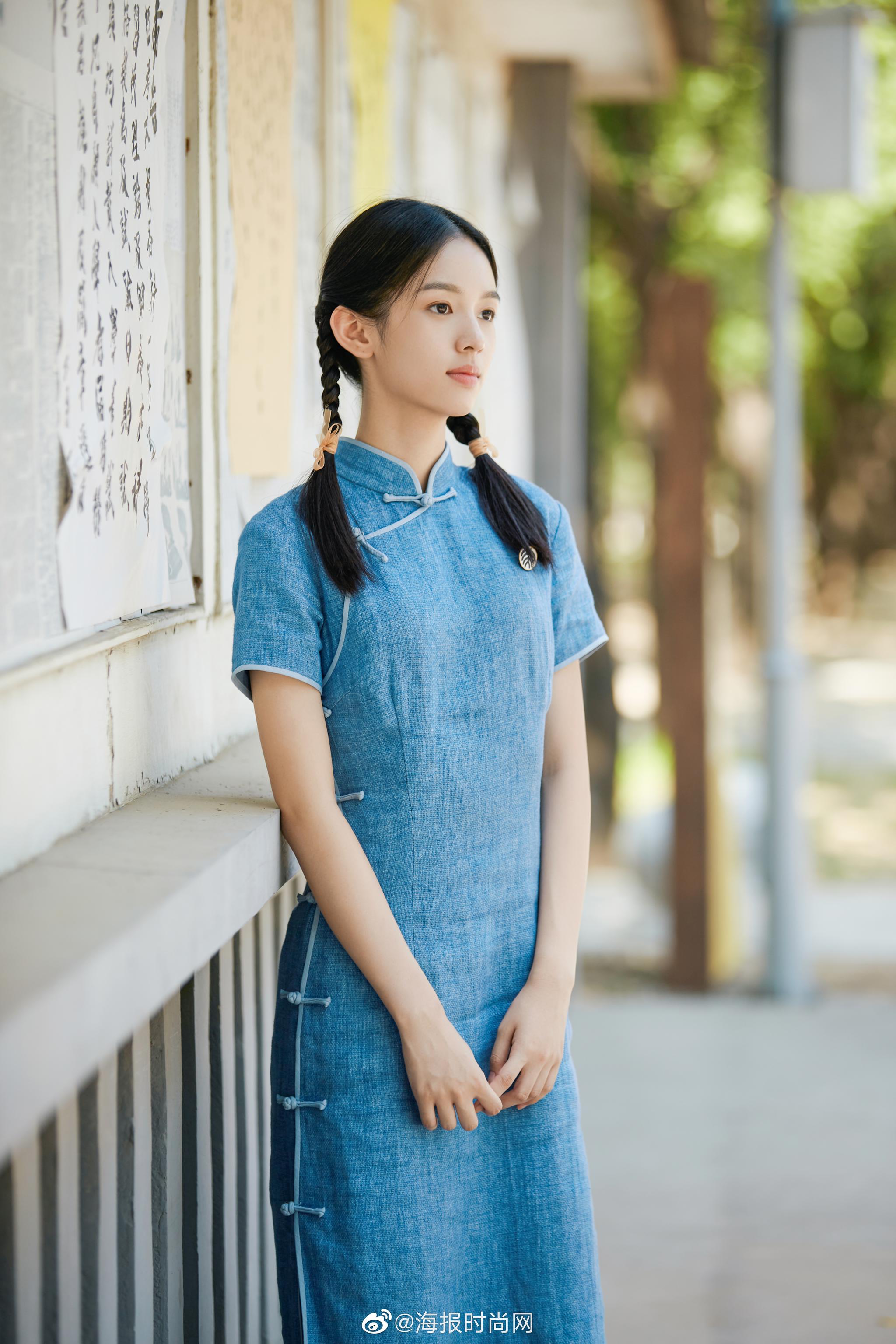 纪念建校八十二周年,新人演员@周也yeah 曝出最新民国造型高清剧照