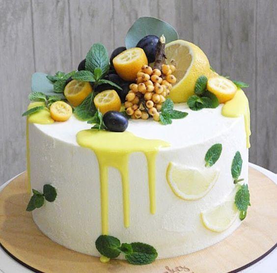 68款蛋糕装饰小清新水果系现在都流行这个居然这么漂亮