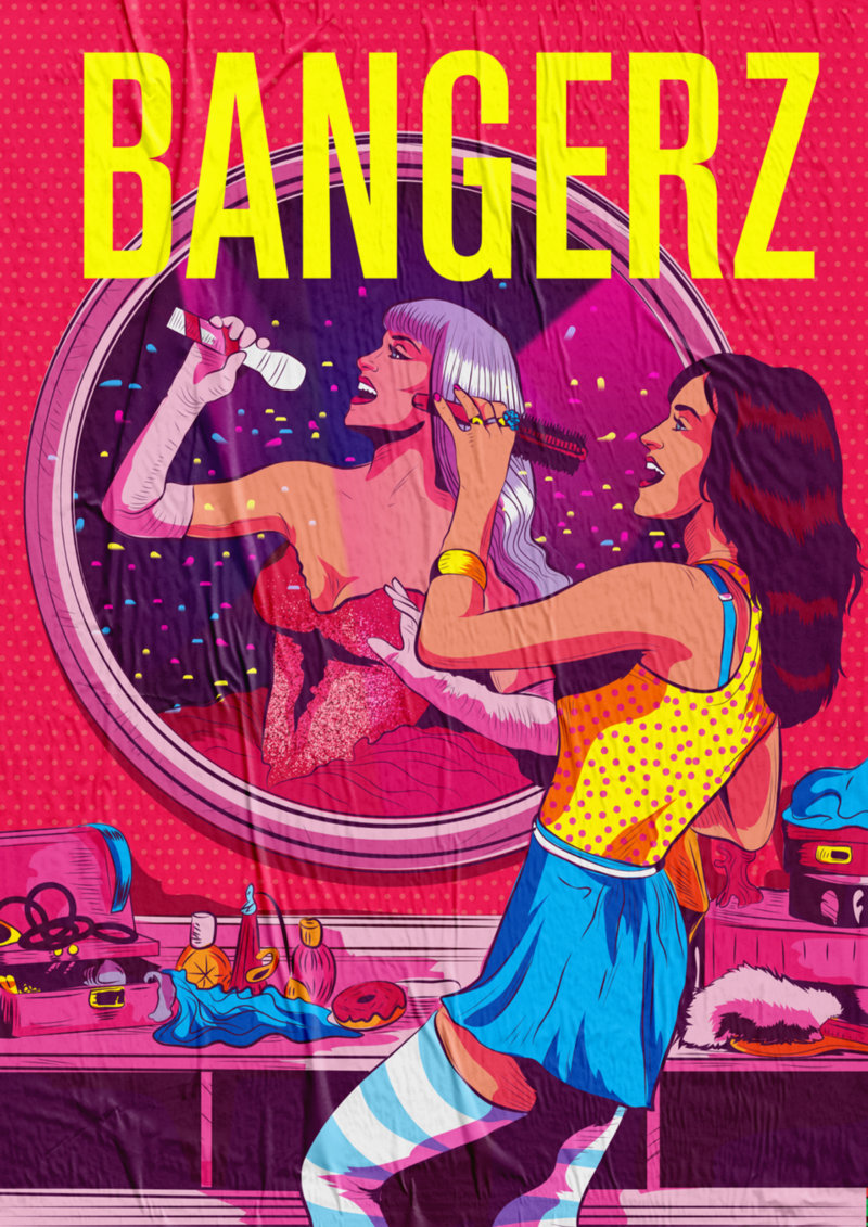 gibrangomes作品的色调真的特别有活力复古美式风格让整个画面浓烈而