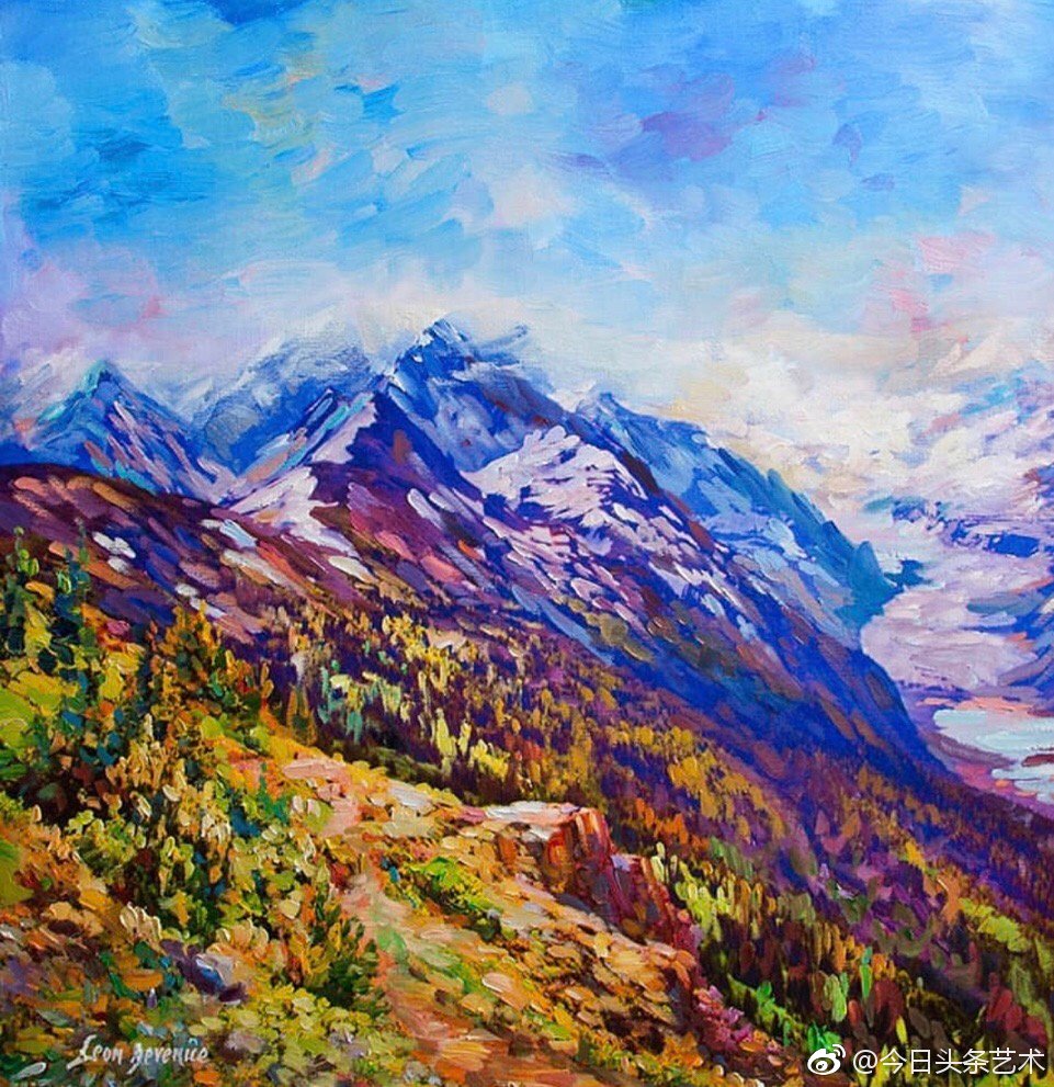 艺术家leondevenice风景油画