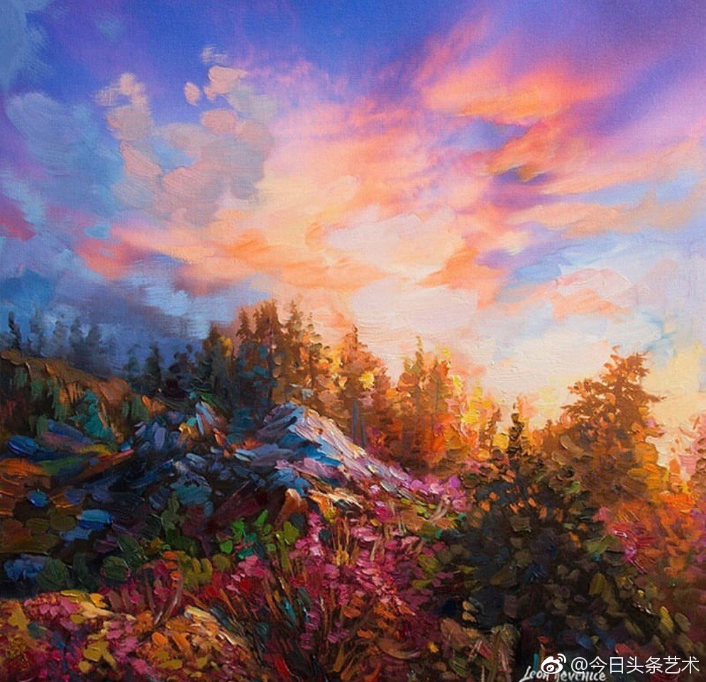 艺术家leondevenice风景油画|油画|艺术家|风景_新浪新闻