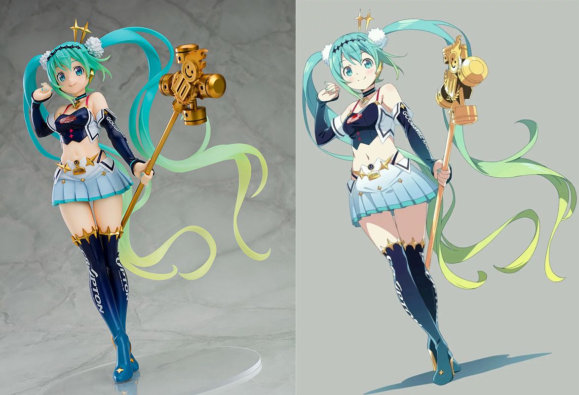 这款初音未来手办"发福"?战力还与衣服成反比