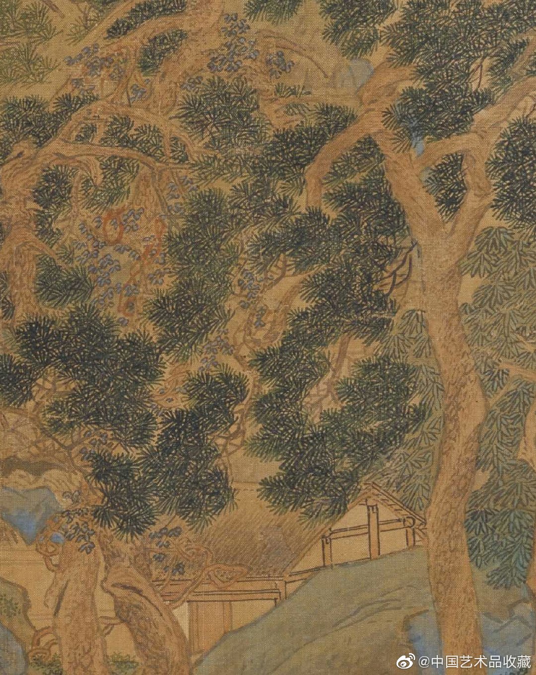 明 仇英 《人物故事图册-高山流水》|俞伯牙|钟子期|高山流水_新浪新闻