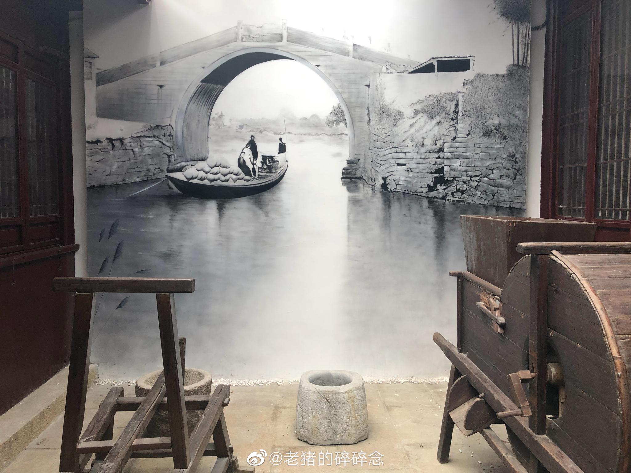 误入京杭大运河旁古代米店盛运米行图五柜台设计的很是科学