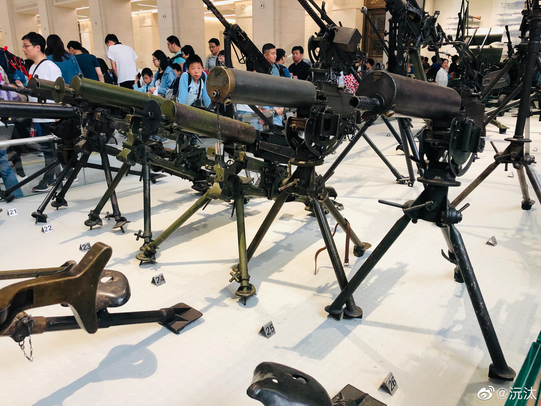 中国造马克沁式重机枪.