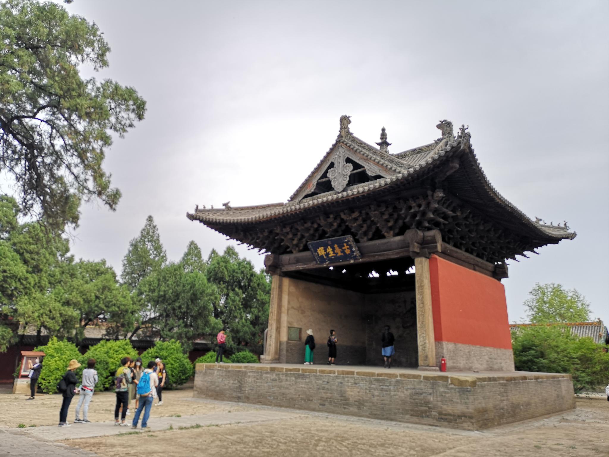 临汾东羊后土庙元代戏台