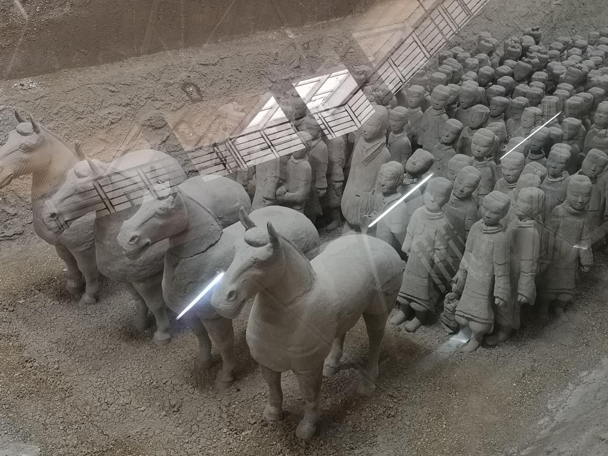 徐州两汉主题游学,狮子山楚王陵的汉代兵马俑