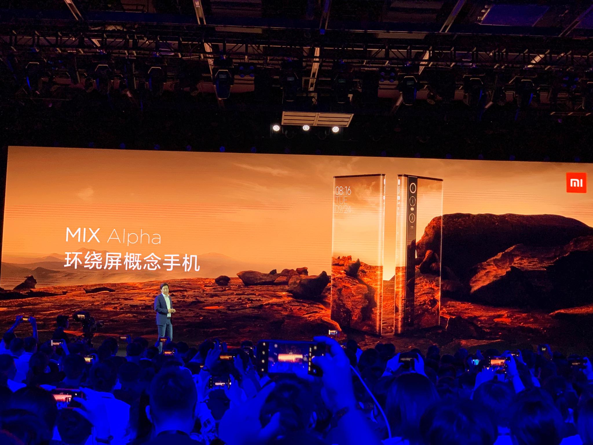 小米mix alpha 发布 价格感人