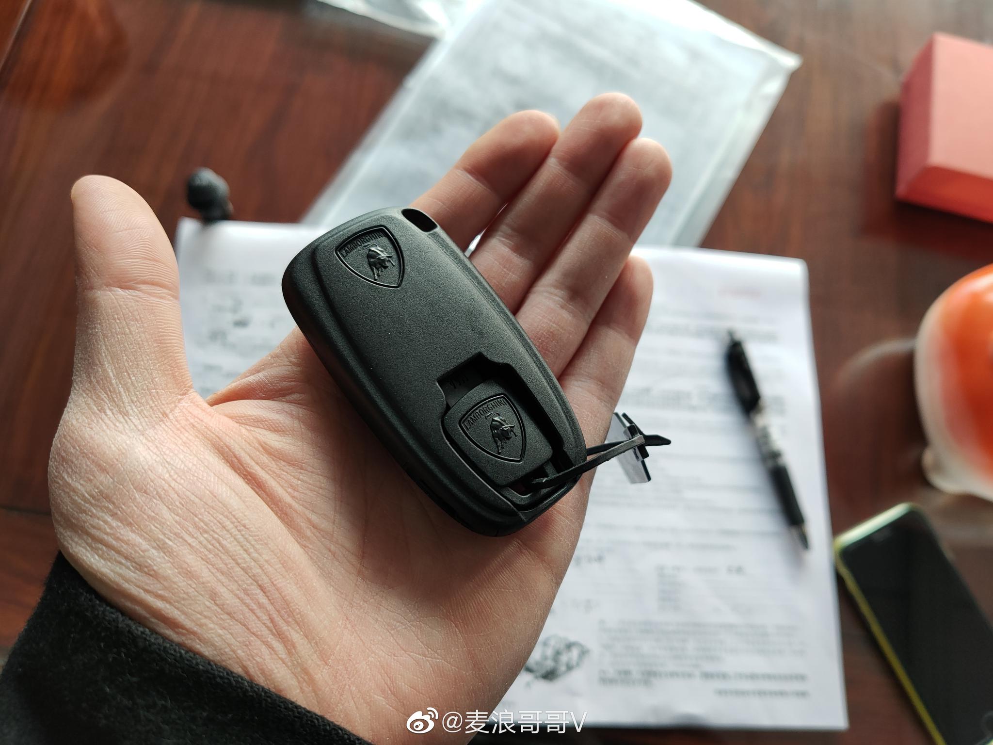 图集:在店里等车中, 第一 次 见到兰博基尼的第三把钥匙,机械