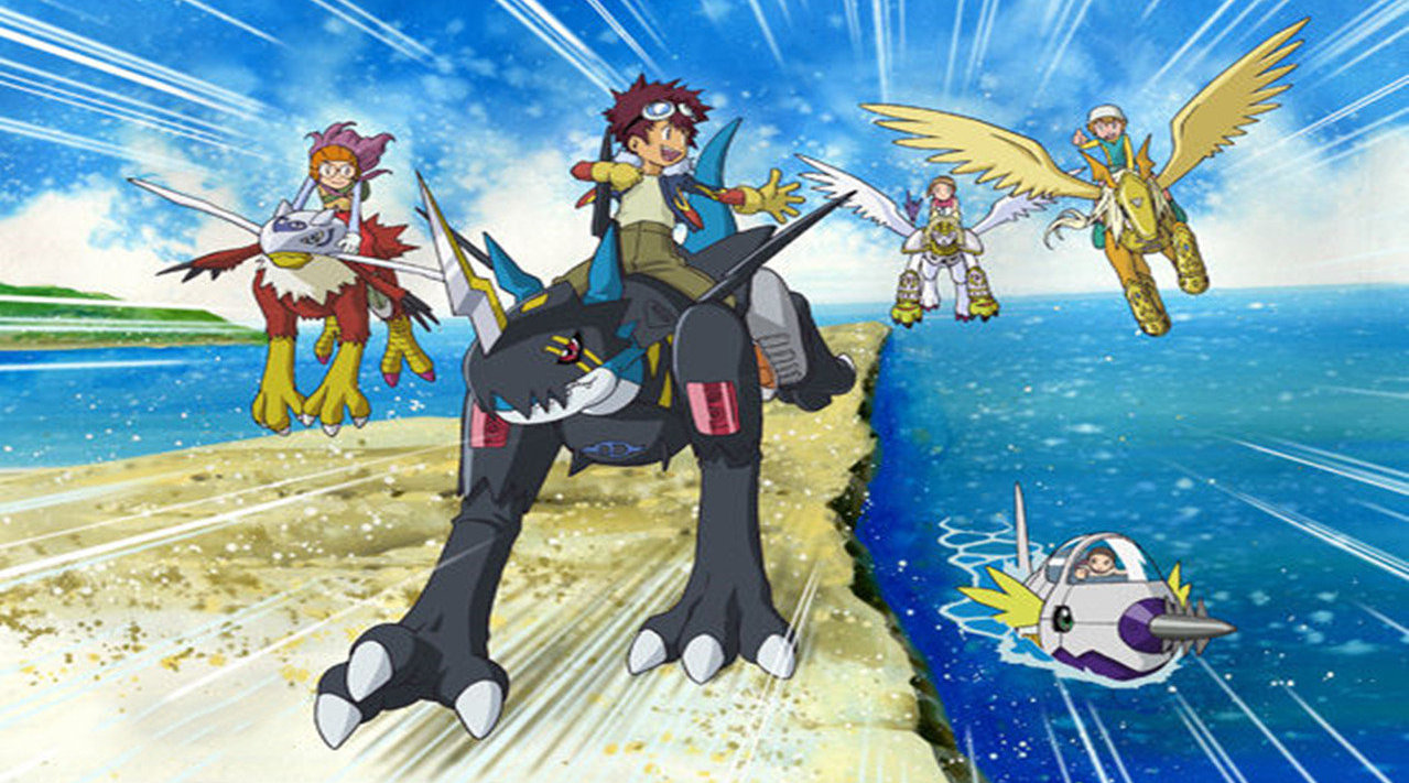 她是数码宝贝的主要攻击输出,堪称战斗女神