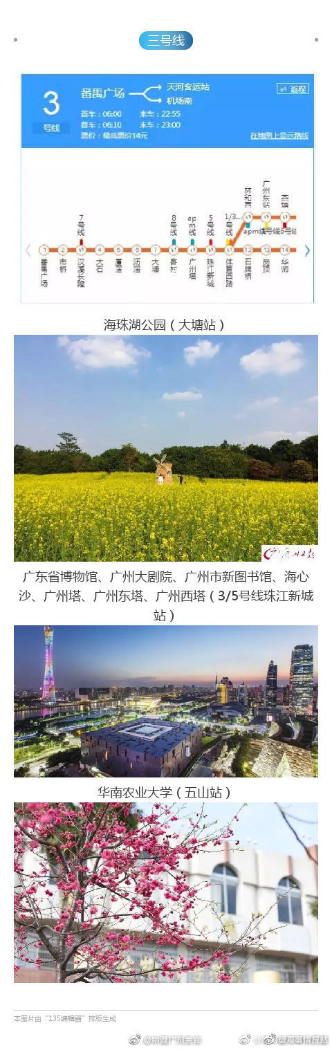 广州有哪些好玩的地方?地铁沿线景点大合集