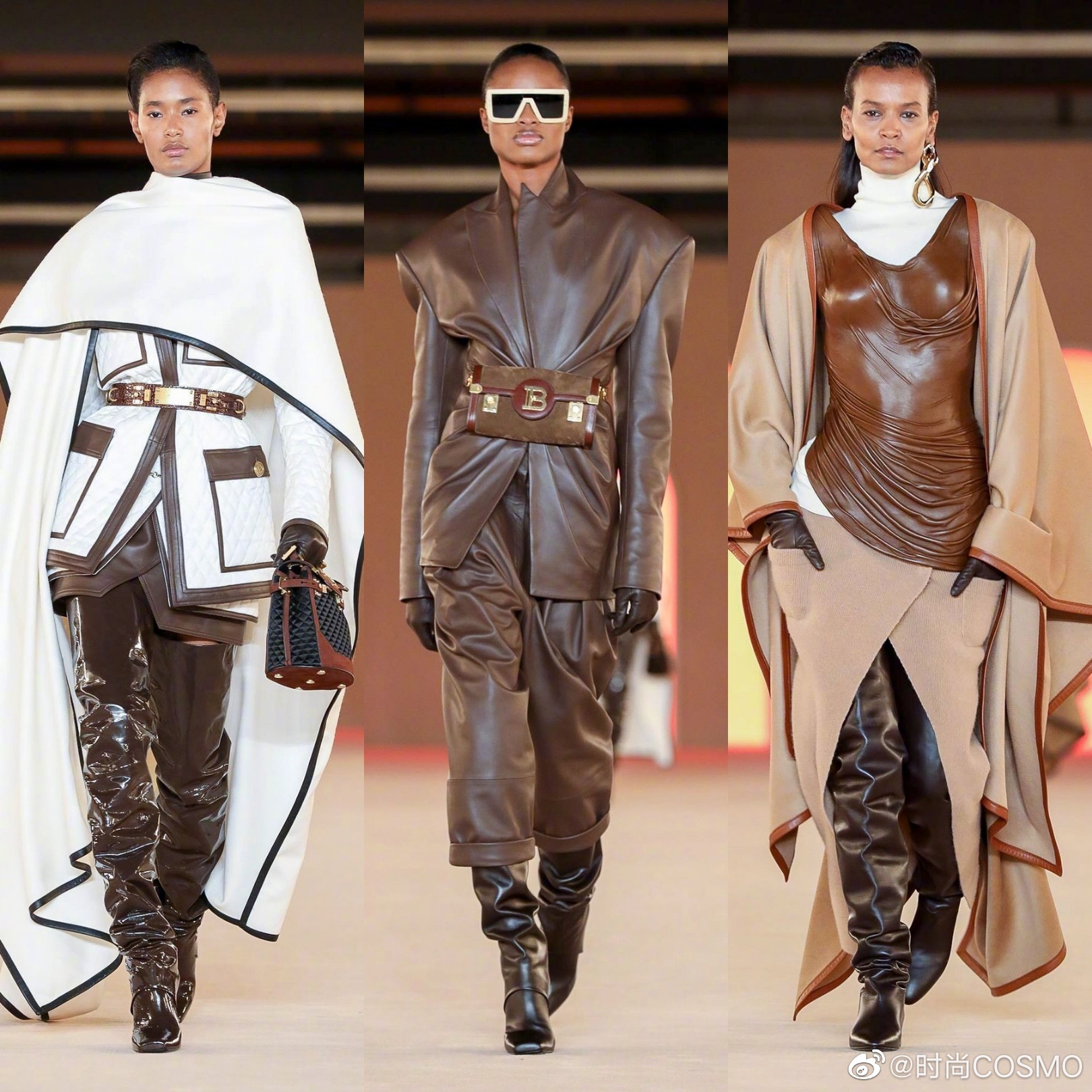 balmain2020秋冬大秀摩登元素与摇滚气息的完美融合