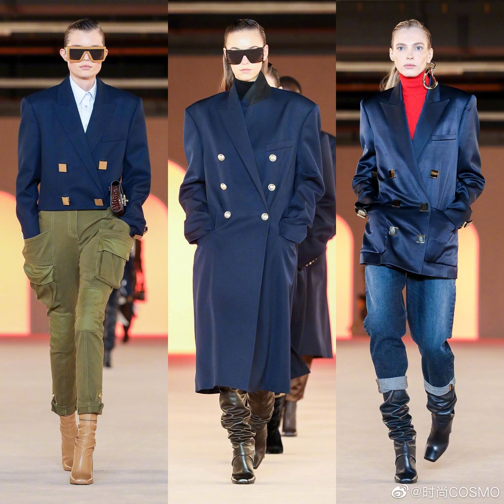 balmain2020秋冬大秀摩登元素与摇滚气息的完美融合