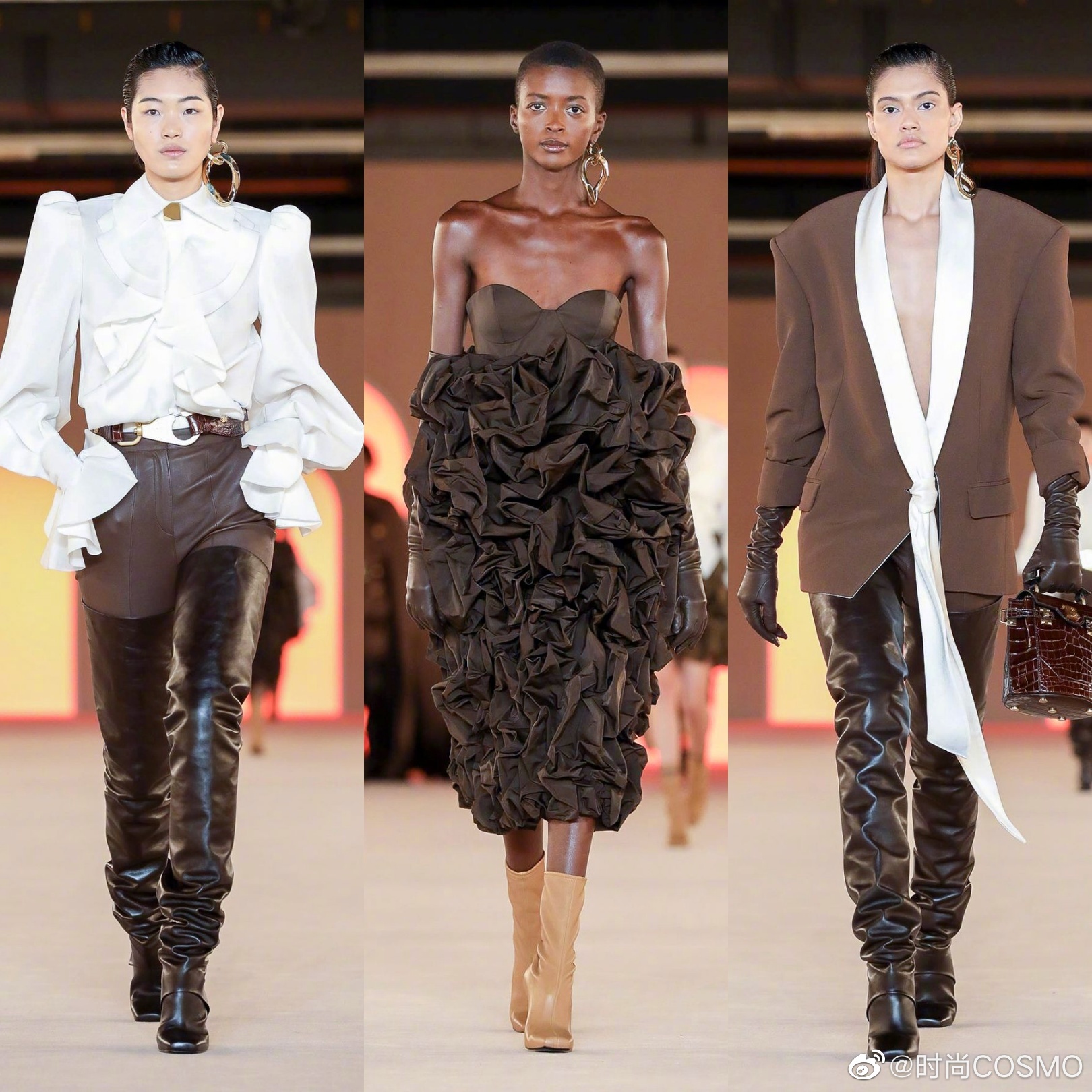 balmain2020秋冬大秀摩登元素与摇滚气息的完美融合