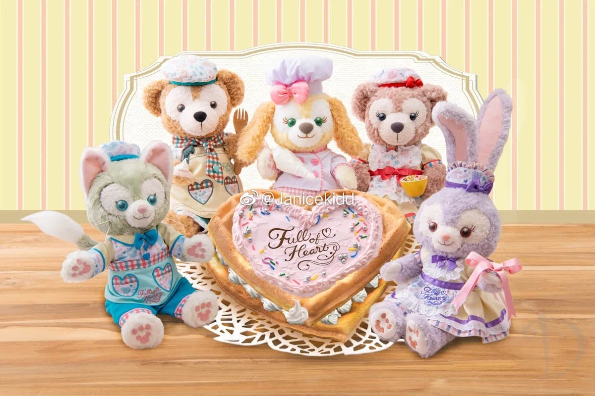 东京迪士尼海洋达菲熊和他的朋友们 heart warming days 2020系列 一