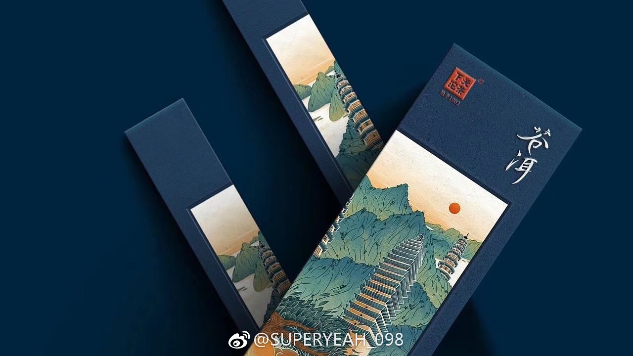 苍洱国风包装设计,附创作过程,简直美爆了|美爆|国风|设计_新浪新闻