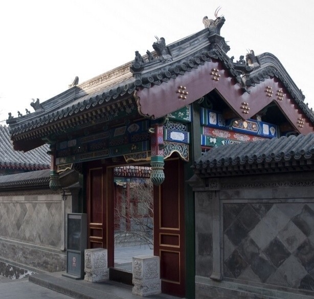 中国古建筑之垂花门