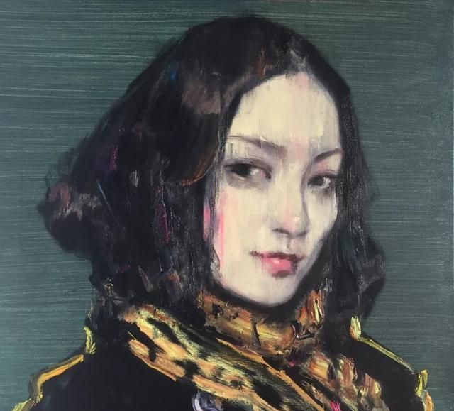 十年间35位画家画了同一位女模特|伟子|布面|油画_新浪新闻