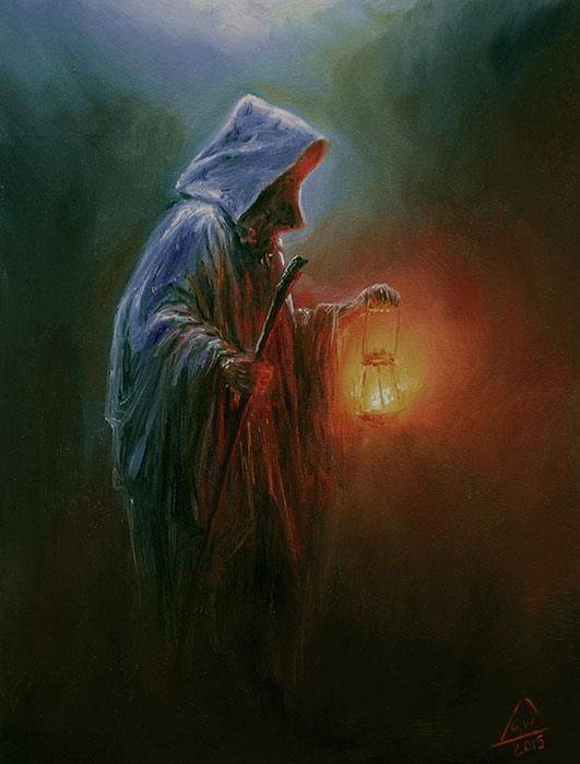 * mariusz lewandowski  | 死神主题油画作品展复兴时期崇尚宗教