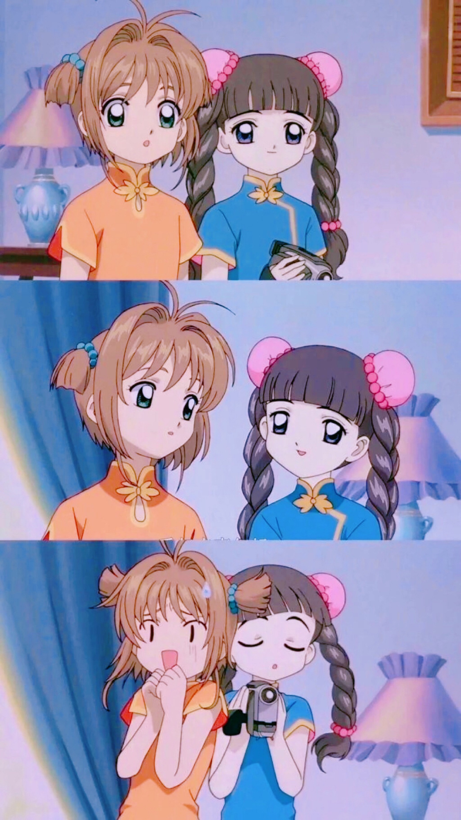 百变小樱丨拼接壁纸还记得小时候收集的魔术卡吗