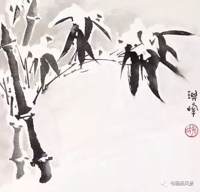 煮雪烹茶听雪敲竹赏古今十大名家笔下的雪竹图