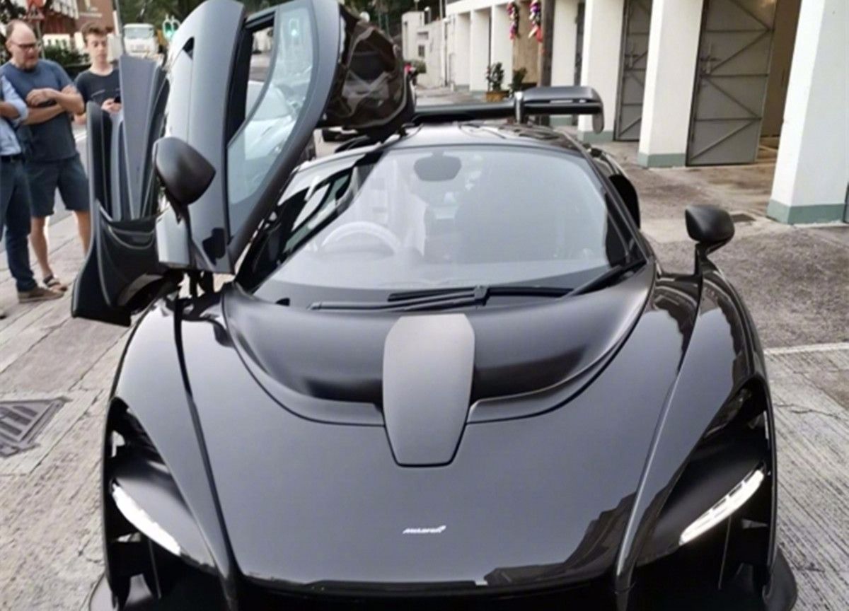 郭富城第29辆豪车,定制的迈凯伦,超1000万,配色罕见