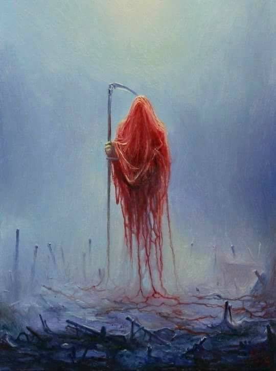 * mariusz lewandowski  | 死神主题油画作品展复兴时期崇尚宗教