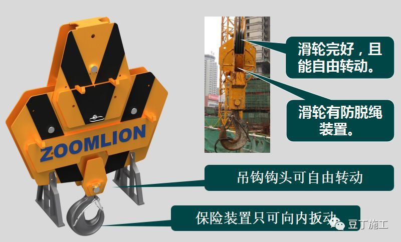 防脱插销可防止扁担横梁脱落四,群塔作业塔吊在平面布置的时要绘制