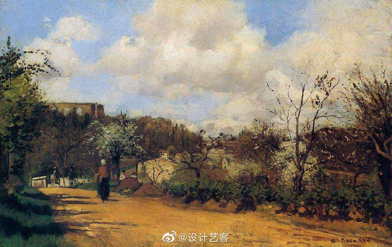 美到爆的印象派风景油画,柯罗(jean baptiste camille corot)