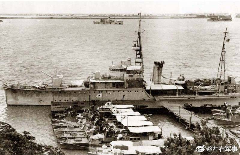 1945年中国接收的侵华日本在华舰艇中比较大型的几条船|炮舰|浅水|日军_新浪新闻