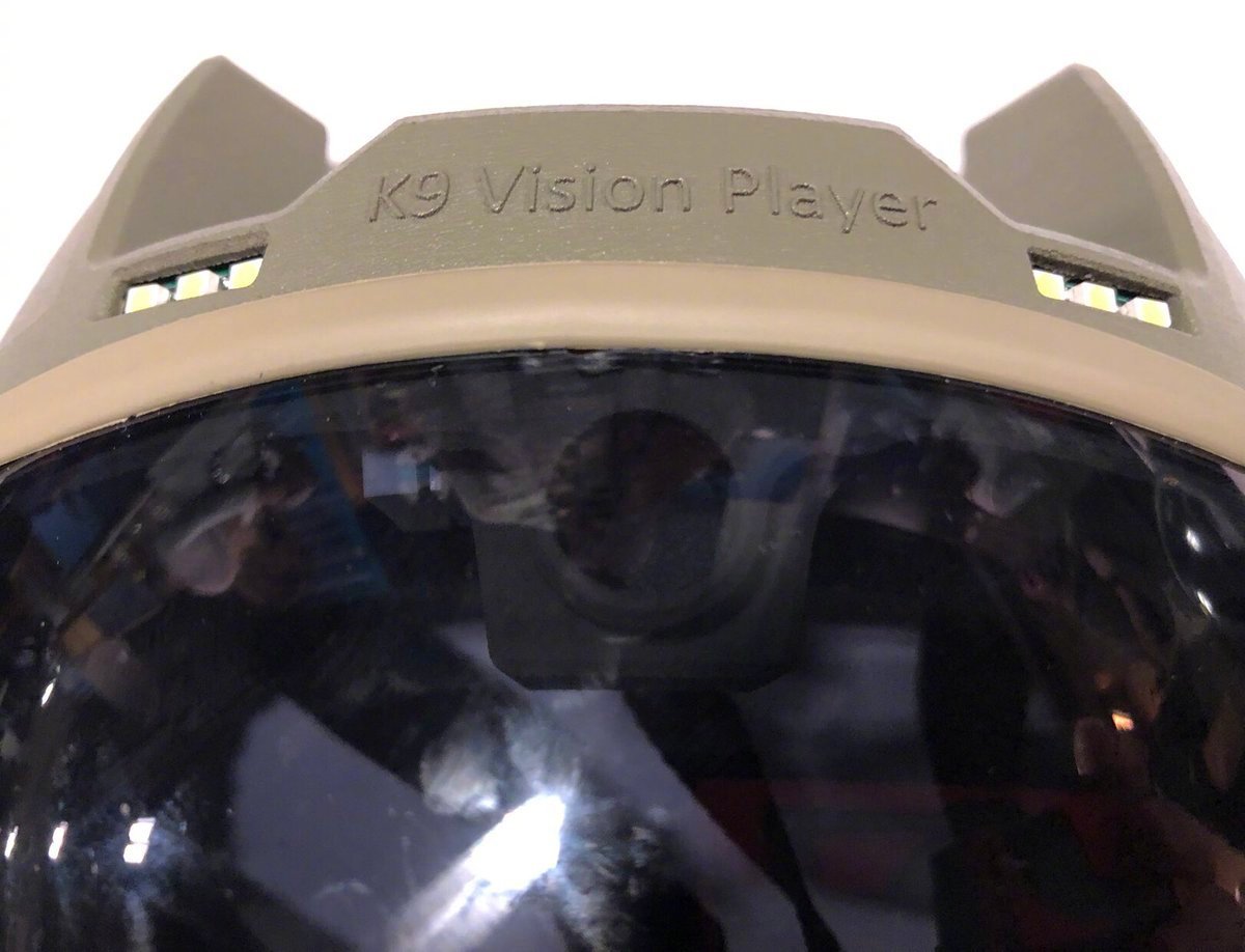 Rex Specs K9新型整合式多用途军犬护目镜，看一眼就怀孕