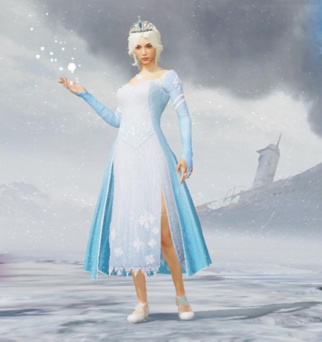 和平精英:新军需冰雪系列上线,这次女玩家们不得不氪金了!